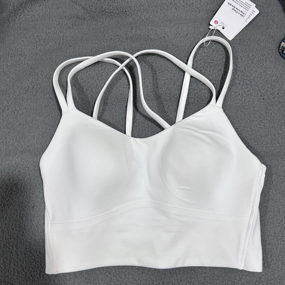 lululemon athletica White Sports Bra